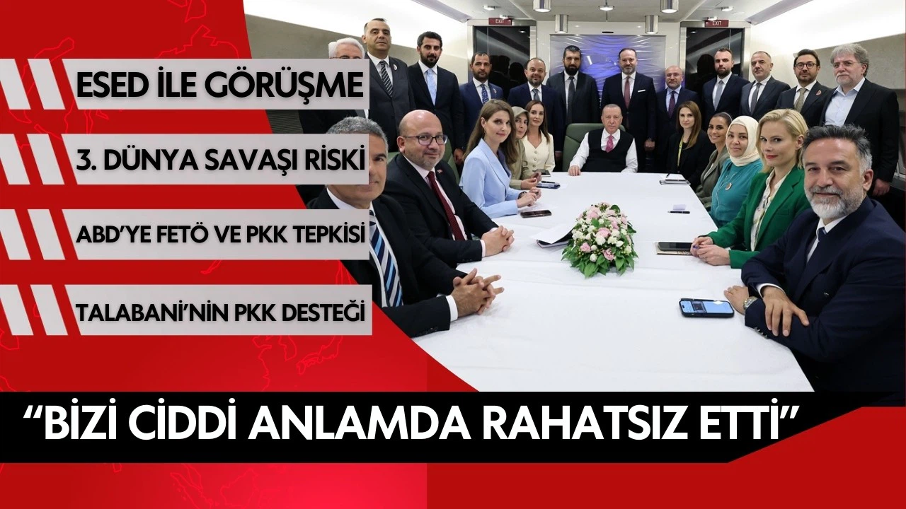 Cumhurbaşkanı Erdoğan, uçakta soruları yanıtladı!