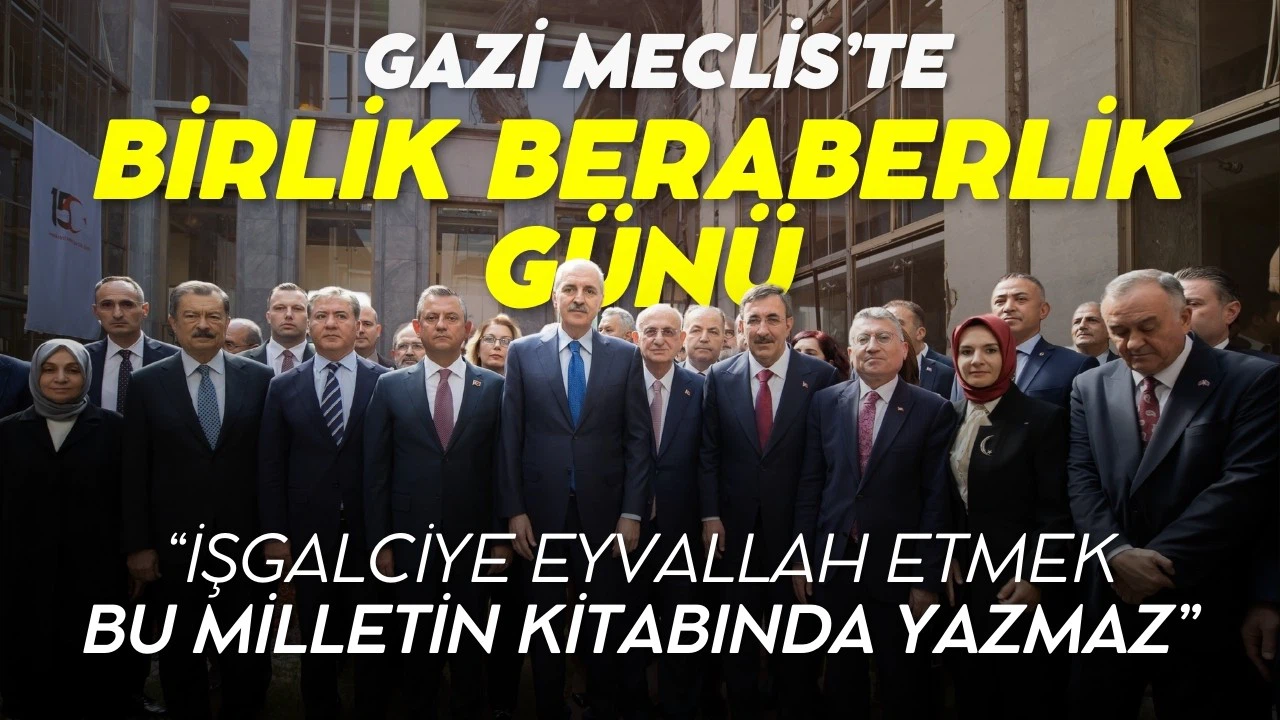 TBMM Başkanı Kurtulmuş, TBMM'deki anma töreninde konuştu