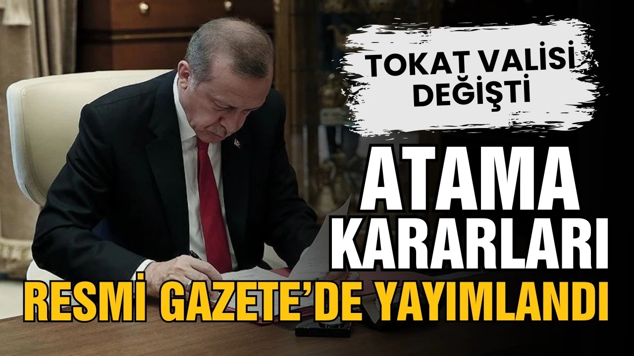 Atama kararları Resmi Gazete'de yayımlandı