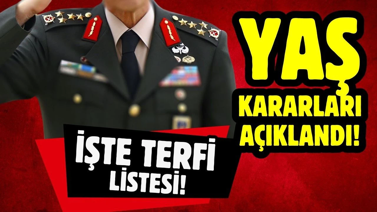 Cumhurbaşkanı Erdoğan, YAŞ kararlarını imzaladı