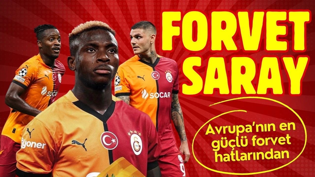 Galatasaray, Osimhen transferiyle forvet hattını güçlendirdi!