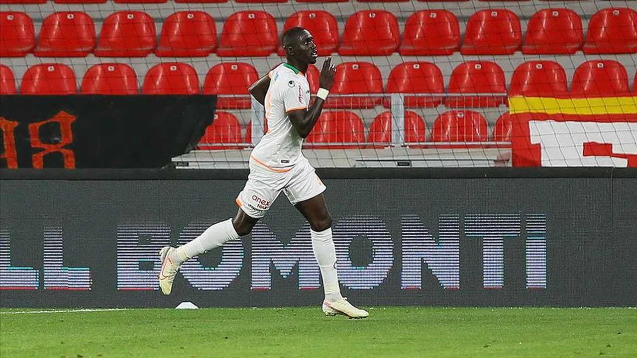 Alanyaspor'un en skoreri Cisse
