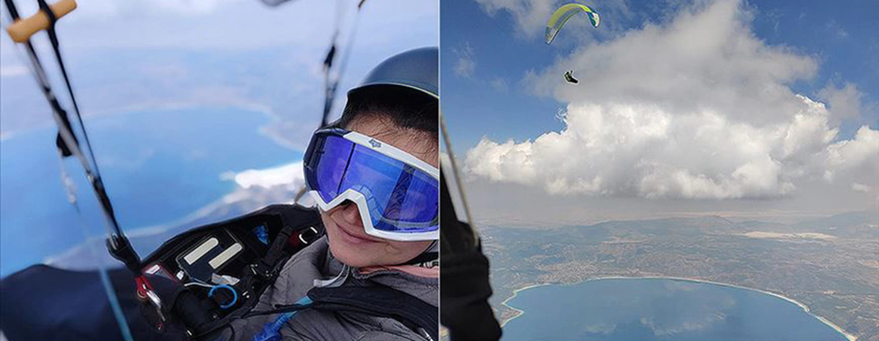 Gülşah Hoş'dan rekor uçuş