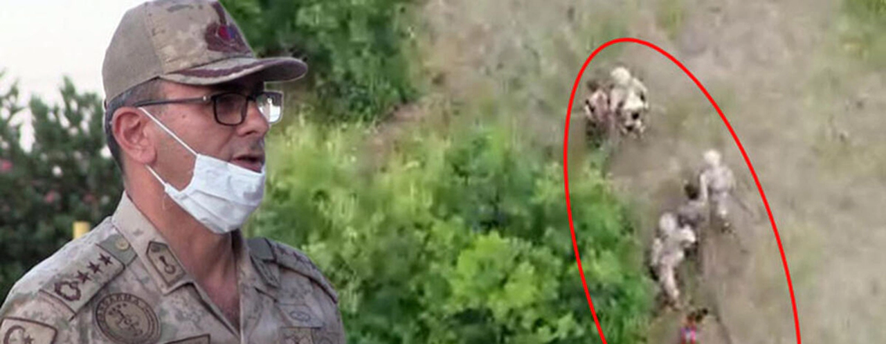 "Şemsiye açtıklarını görünce ateş emrini verdim"