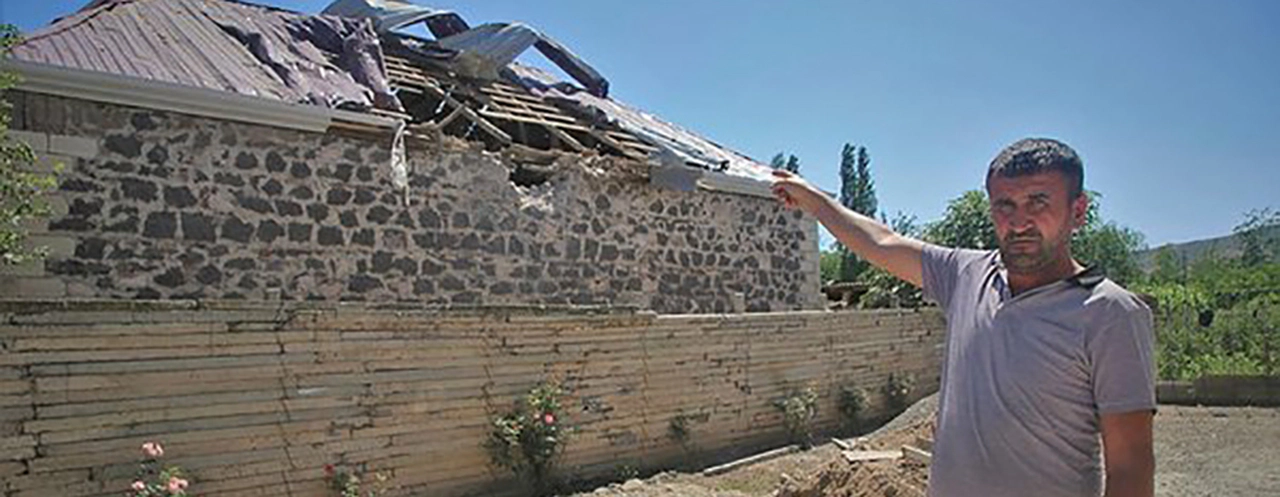 Ermeni ordusu sivilleri hedef alıyor