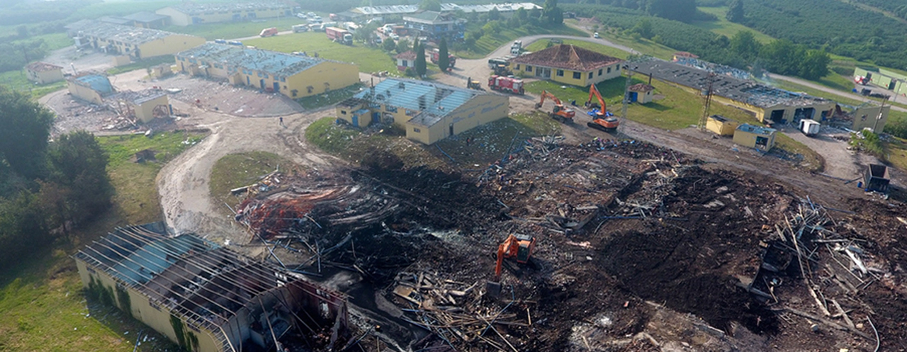 Patlamayla ilgili soruşturma başlatıldı
