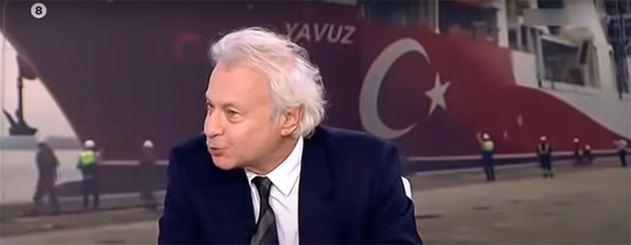 Yunan amiral stüdyodakileri dumura uğrattı