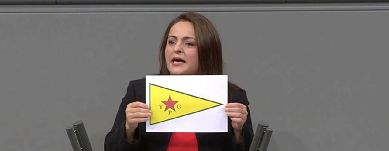 PKK'nın Alman vekili Dağdelen çıldırdı!