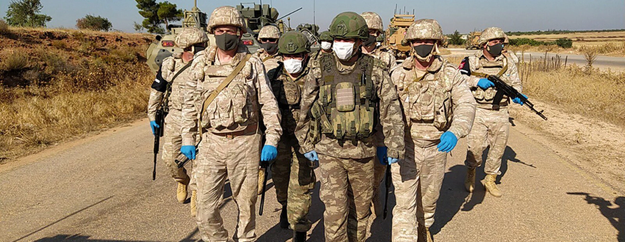 İdlib'te 24'üncü ortak kara devriyesi