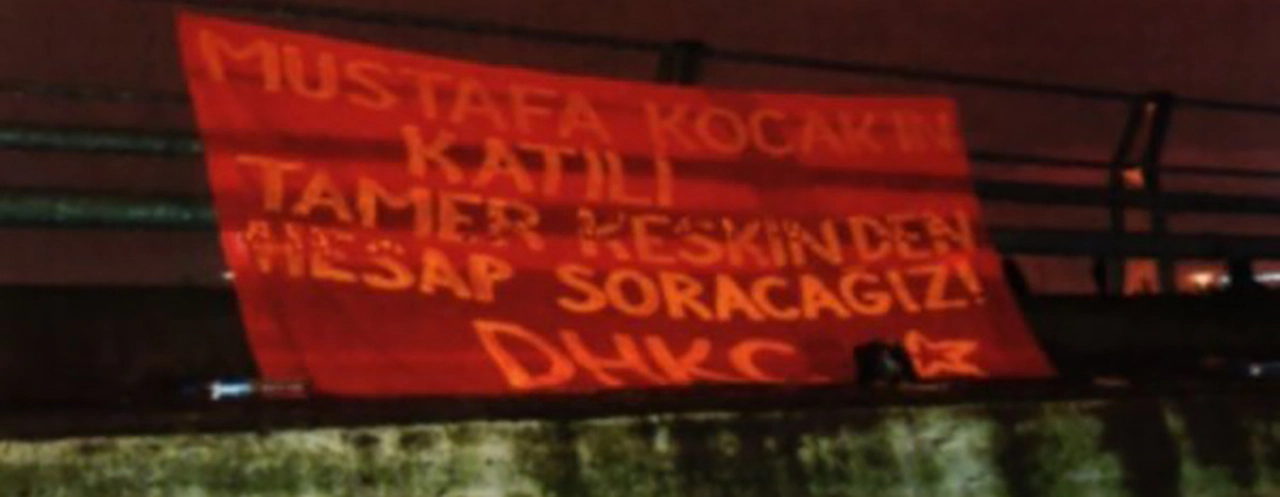 Hakimi tehdit eden DHKP-C'liler kıskıvrak