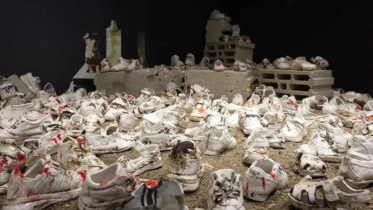 Kalyon Kültür, Gazze’deki çocukların anısına sergi açtı