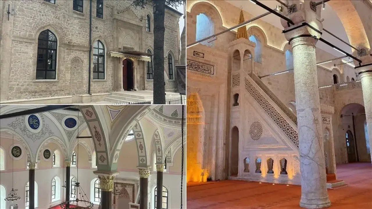 Restorasyonu biten üç tarihi cami bayramda ibadete açılıyor