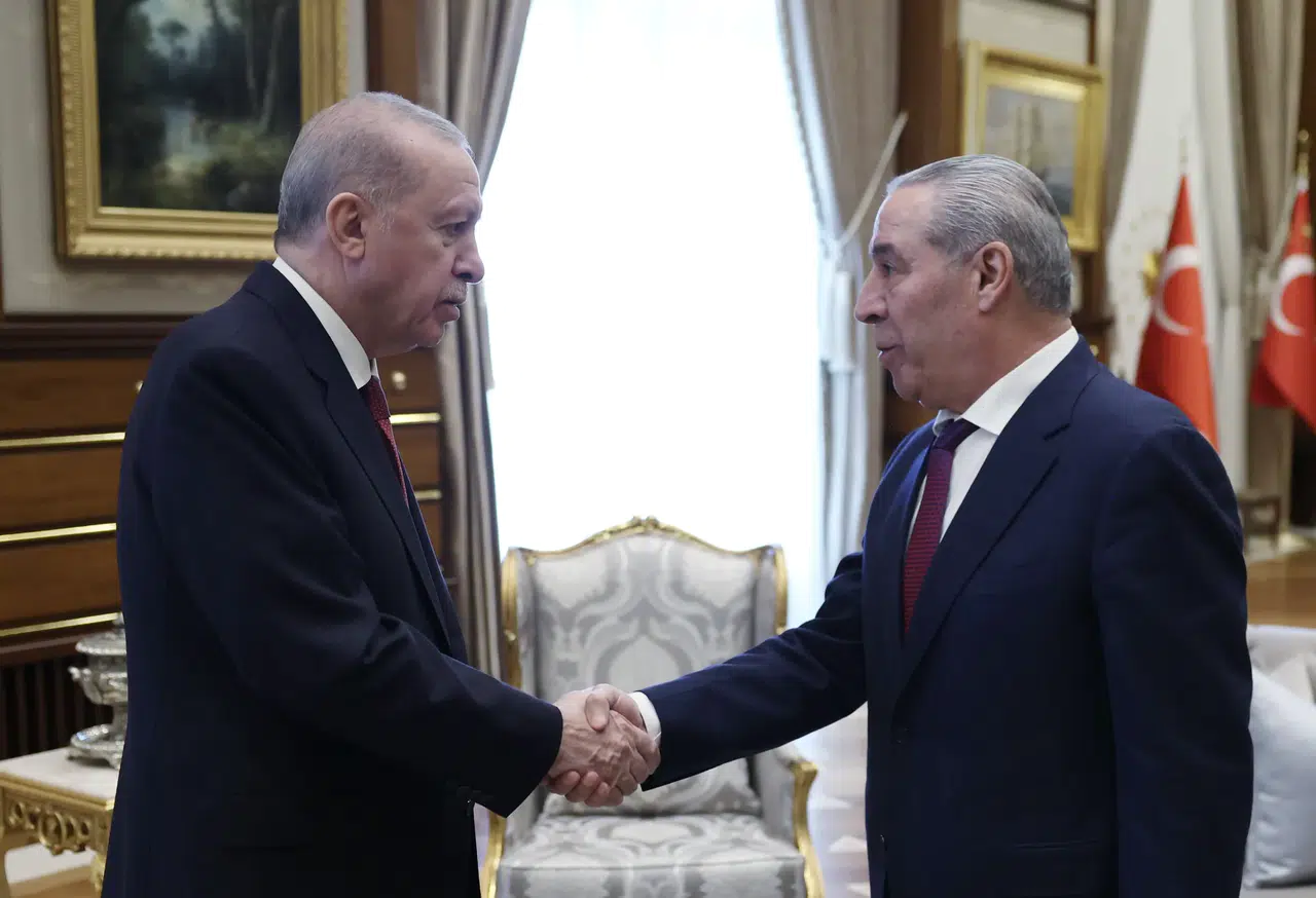 Cumhurbaşkanı Erdoğan, Filistin Devlet Başkan Yardımcısı Hüseyin eş-Şeyh'i kabul etti