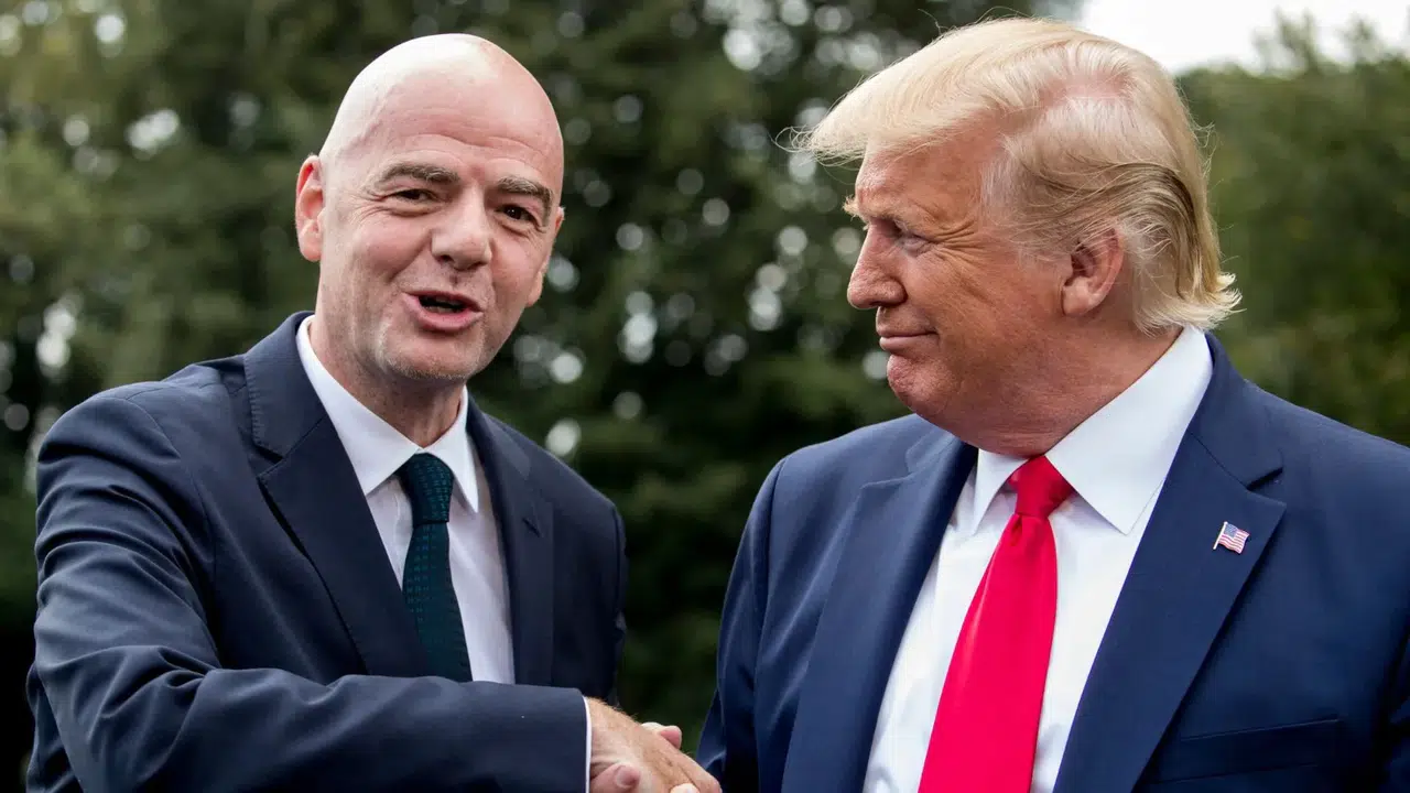 Infantino, İran'ın Dünya Kupası'na katılımını Trump ile görüştü