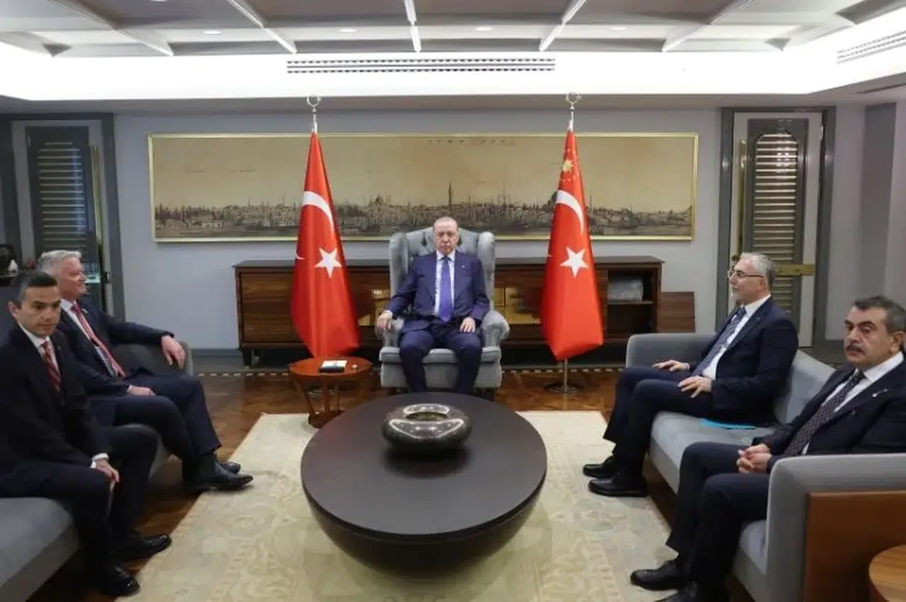 Cumhurbaşkanı Erdoğan, OECD Genel Sekreteri Cormann’ı kabul etti