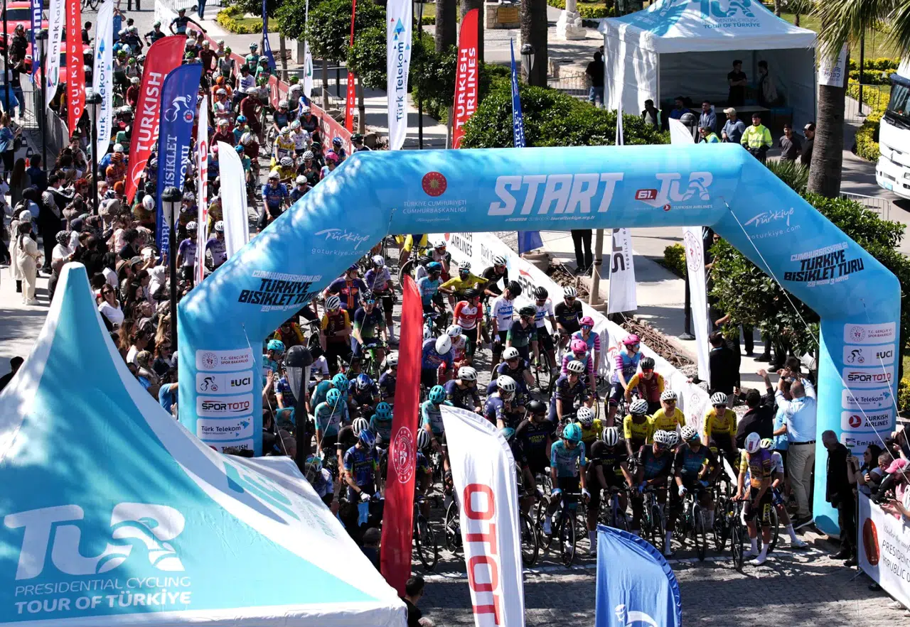 61. Cumhurbaşkanlığı Türkiye Bisiklet Turu İzmir’de başladı