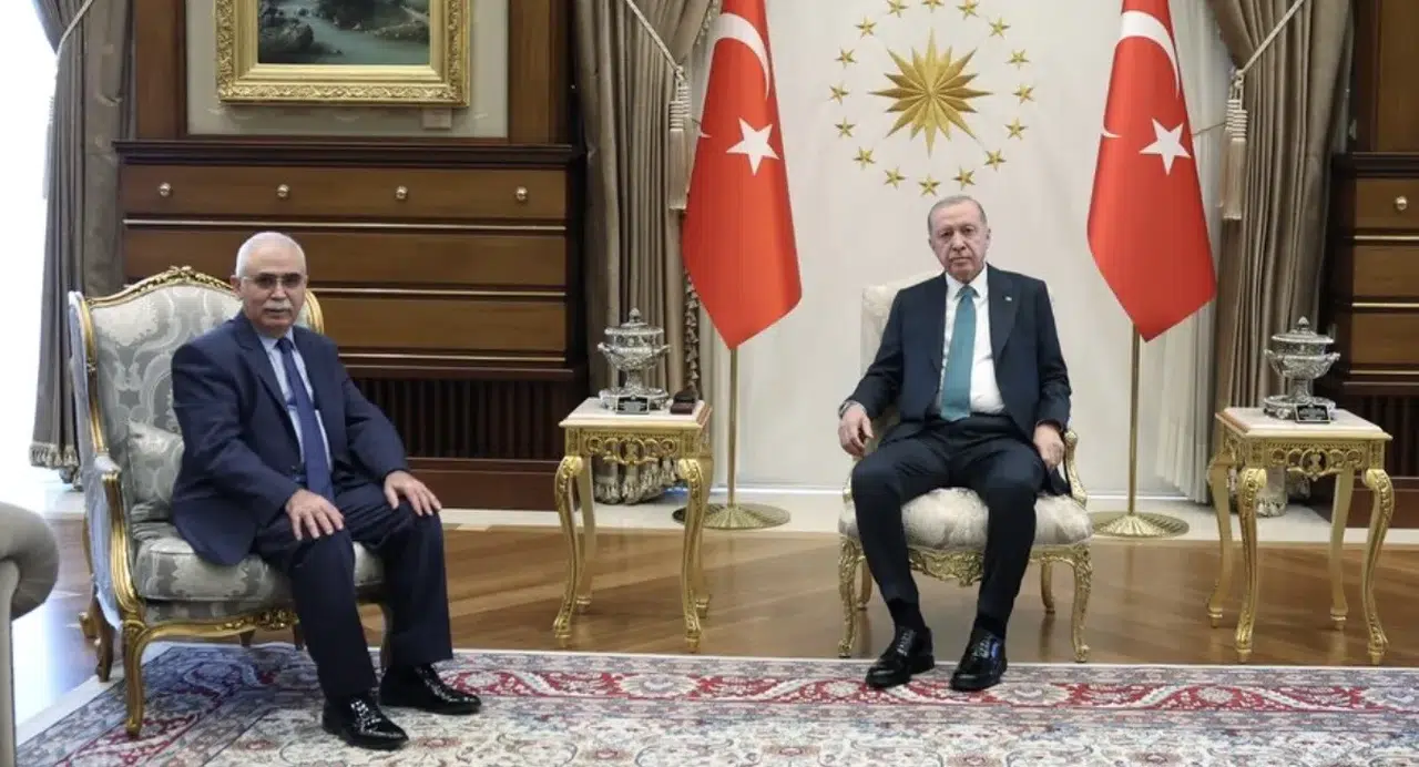 Cumhurbaşkanı Erdoğan, AYM Başkanı Özkaya’yı kabul etti