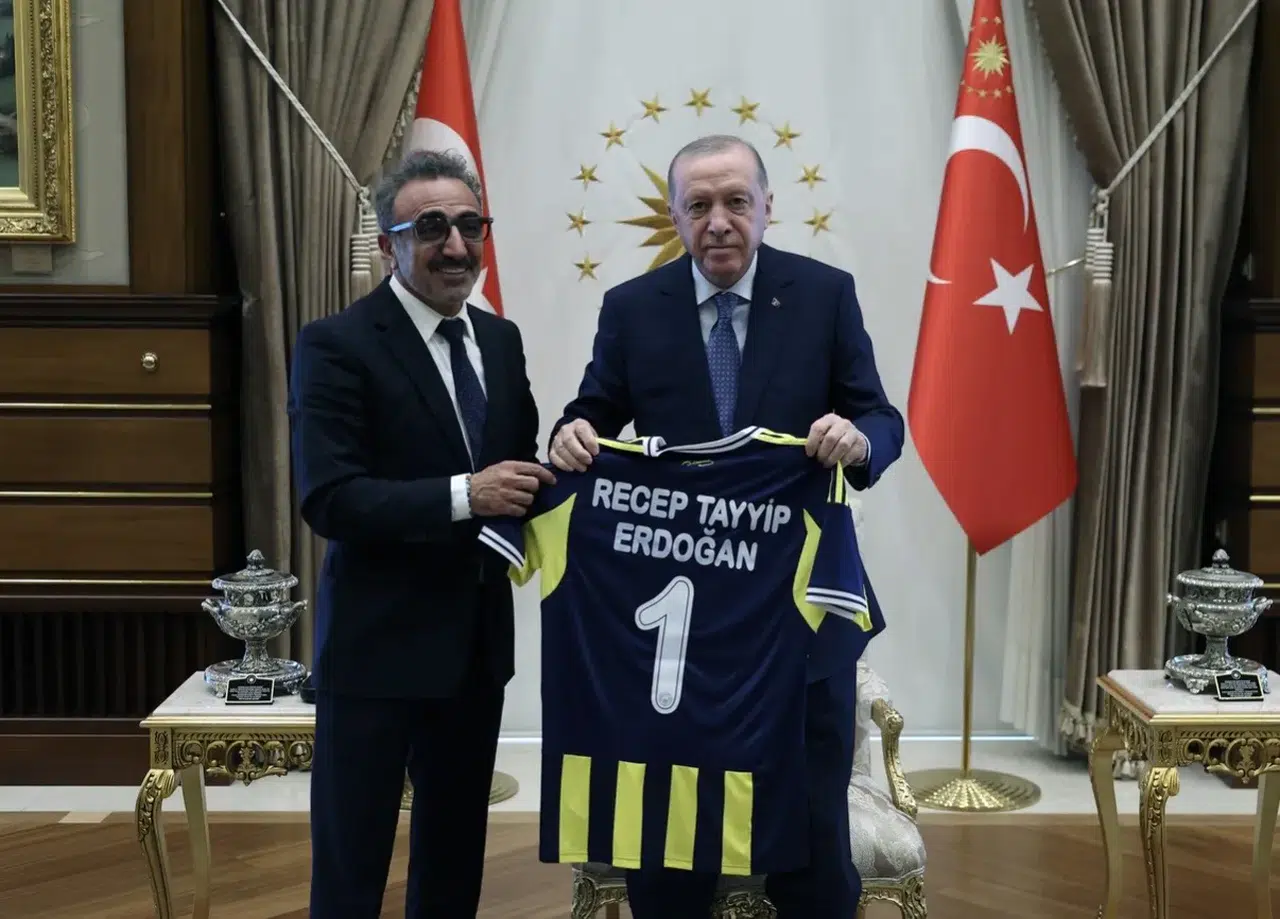 Cumhurbaşkanı Erdoğan, Hamdi Ulukaya’yı Külliye’de kabul etti