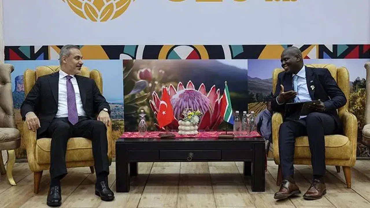 Bakan Fidan, Güney Afrikalı mevkidaşı Lamola ile görüştü