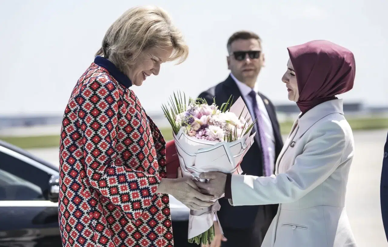 Belçika Kraliçesi Mathilde başkanlığındaki ekonomik heyet İstanbul’da