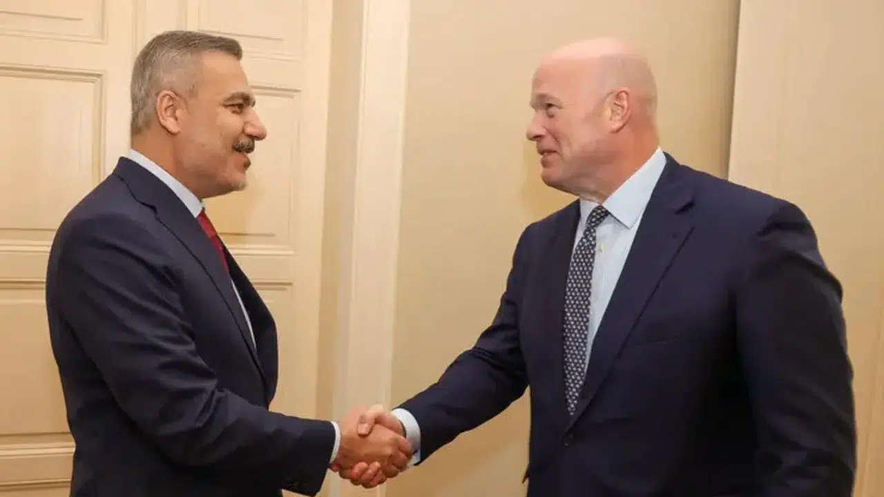 Bakan Fidan, ABD’li NATO Temsilcisi Whitaker ile görüştü