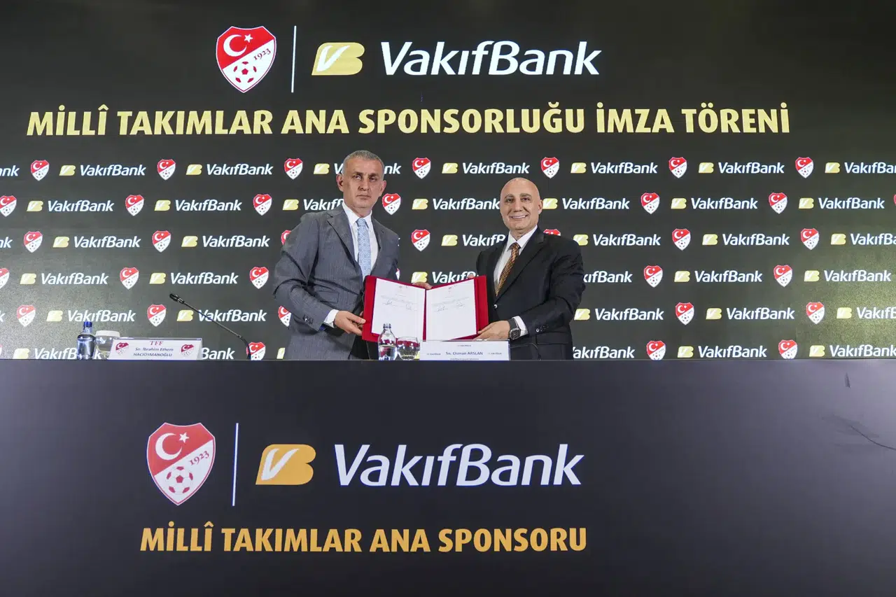 TFF ile VakıfBank arasında milli takımlar için sponsorluk anlaşması imzalandı