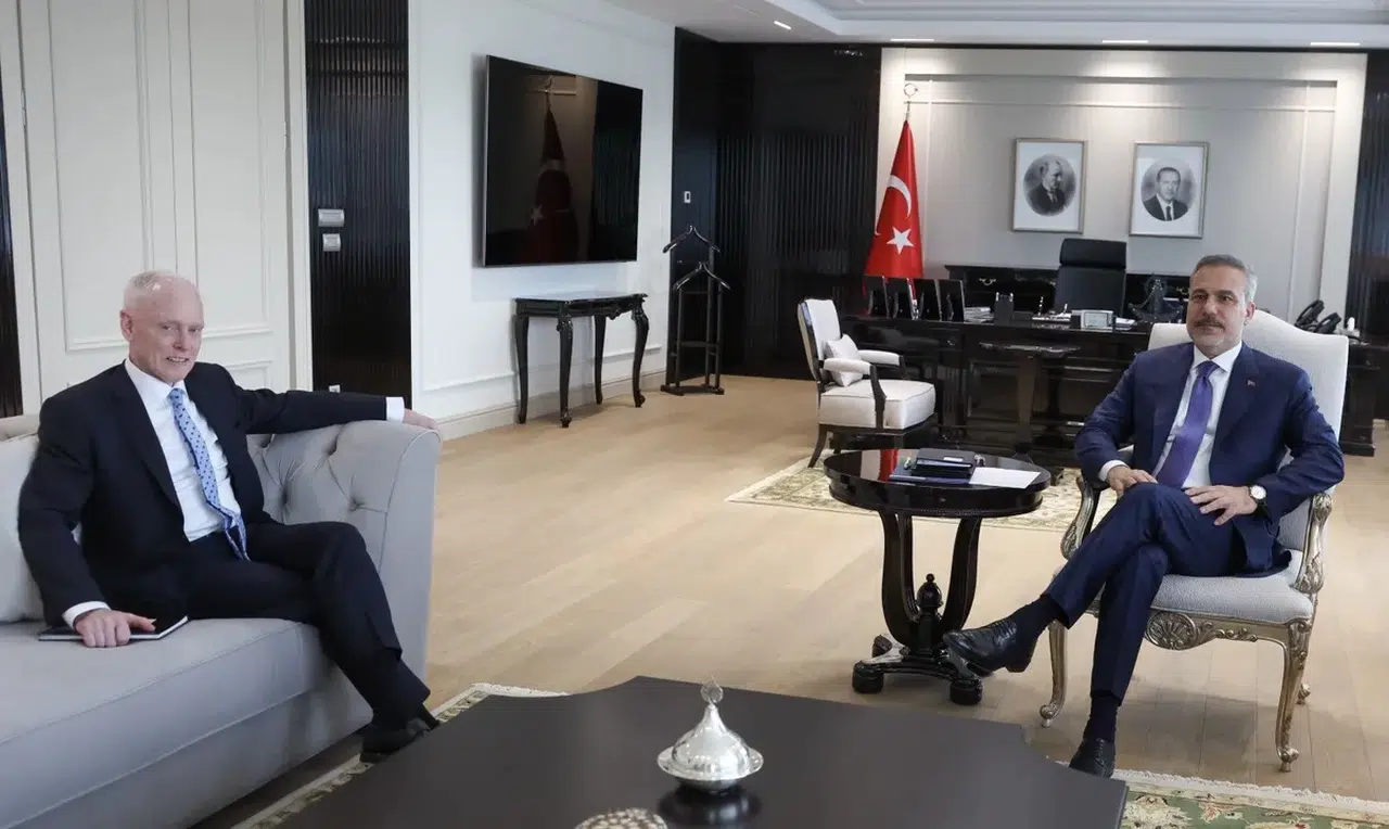 Bakan Fidan, Kanada Başbakanının kıdemli danışmanı David Morrison’u kabul etti