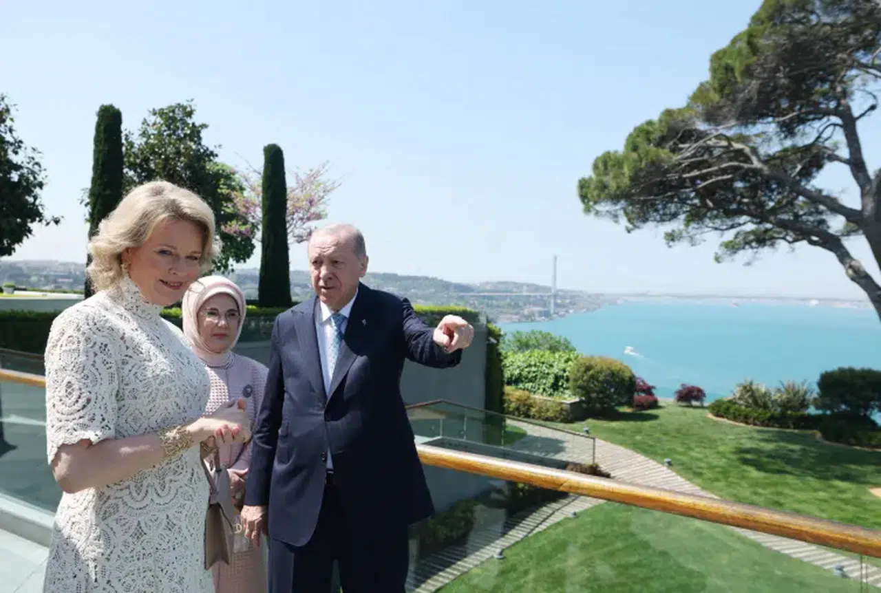 Cumhurbaşkanı Erdoğan – Mathilde görüşmesinde ekonomi, enerji ve AB süreci öne çıktı