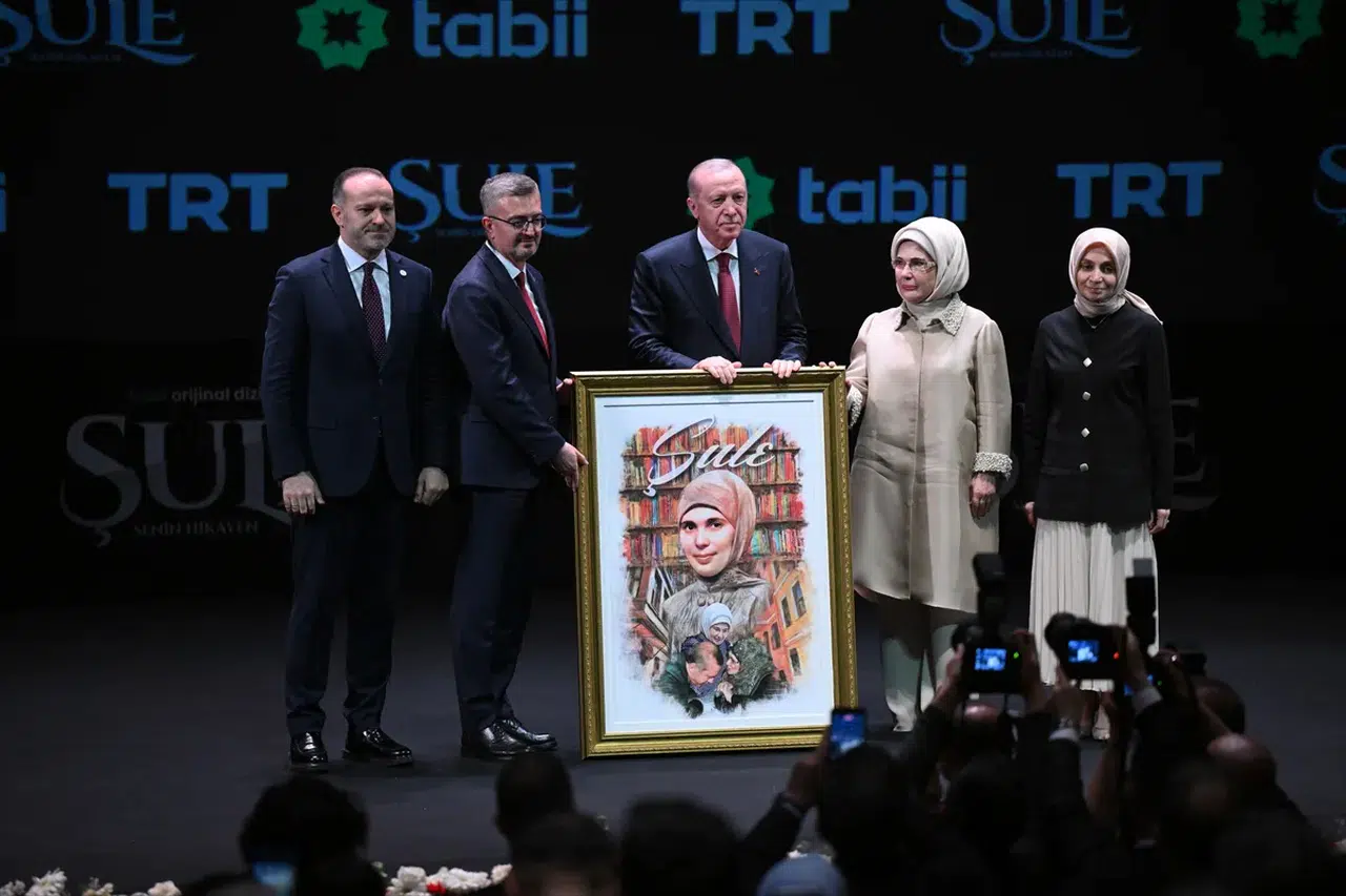 Cumhurbaşkanı Erdoğan, TRT Tabii “Şule Senin Hikayen” dizisi galasına katıldı