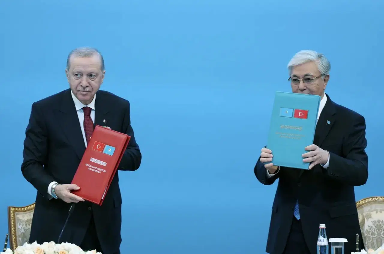 Türkiye ile Kazakistan arasında stratejik ortaklığı güçlendiren 13 anlaşma imzalandı