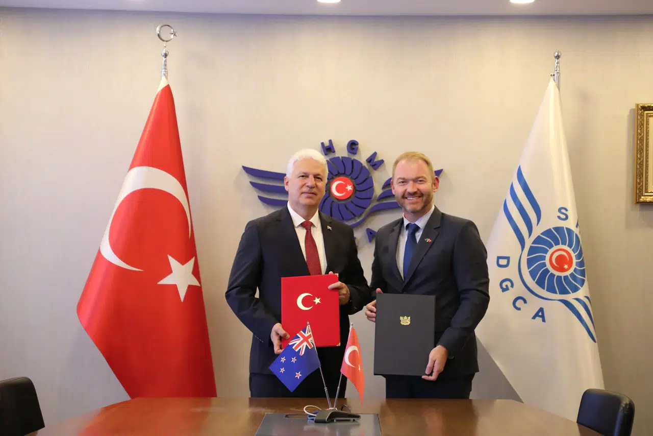 Türkiye ile Yeni Zelanda arasında havacılık mutabakatı imzalandı