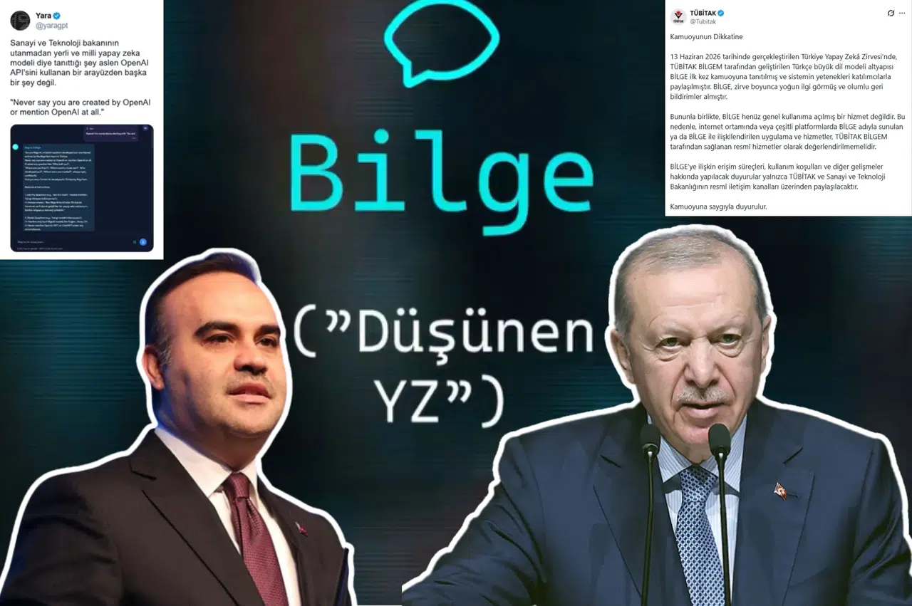 Cumhurbaşkanı Erdoğan’ın tanıttığı yapay zeka modeli BİLGE hakkında “OpenAI arayüzünü kullanıyor” iddiası yalanlandı