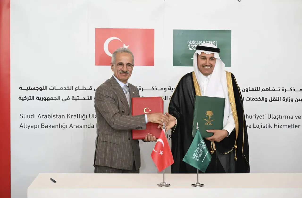 Türkiye ile Suudi Arabistan arasında lojistik ve demir yolu iş birliği