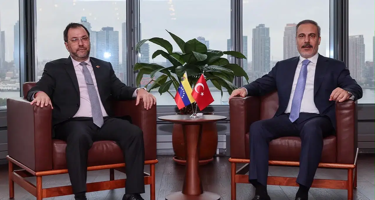 Bakan Fidan, Venezuela Dışişleri Bakanı Gil ile depremi görüştü