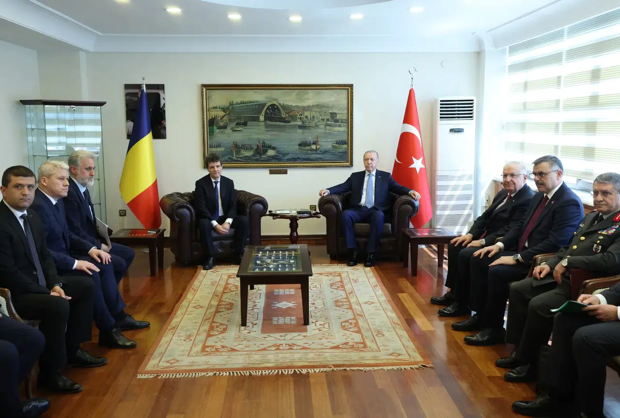Cumhurbaşkanı Erdoğan, Romanyalı mevkidaşı ile görüştü