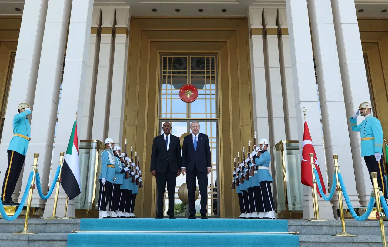 Cumhurbaşkanı Erdoğan, Sudan Egemenlik Konseyi Başkanı el-Burhan ile görüştü
