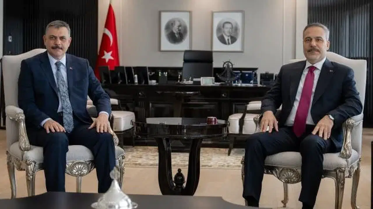 Bakan Fidan, İçişleri Bakanı Çiftçi ile görüştü