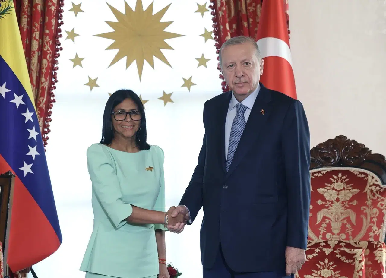 Cumhurbaşkanı Erdoğan, Venezuela Geçici Devlet Başkanı Rodriguez’i kabul etti
