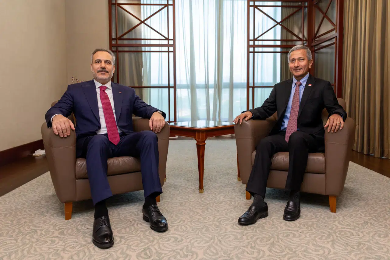 Bakan Fidan, Dışişleri Bakanı Vivian Balakrishnan ile görüştü