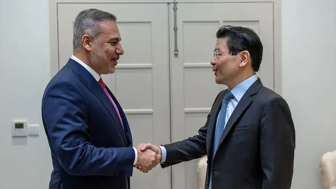 Bakan Fidan, Singapur Başbakanı Wong ile görüştü