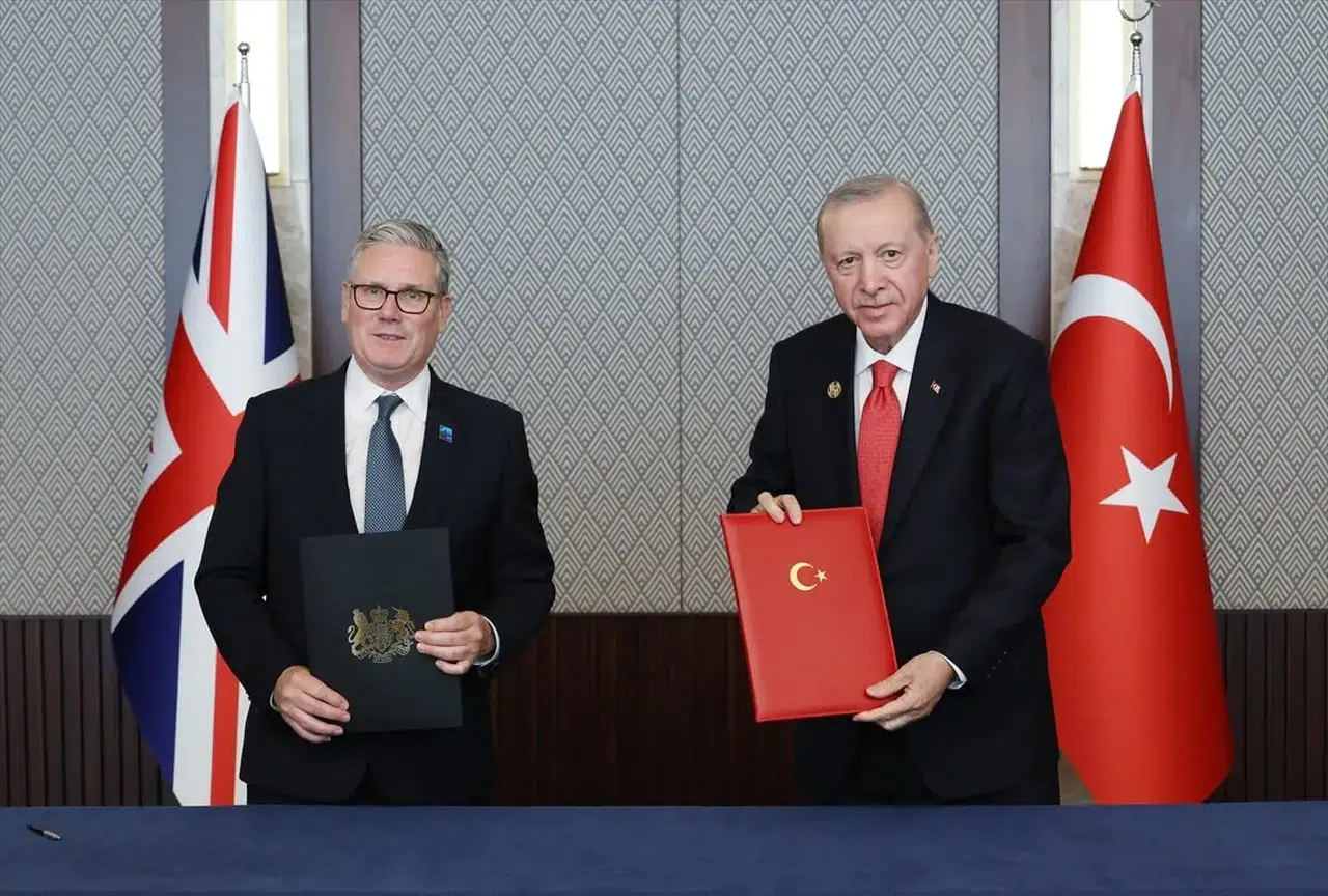 Cumhurbaşkanı Erdoğan ve İngiltere Başbakanı Starmer’dan ikili anlaşmalara imza