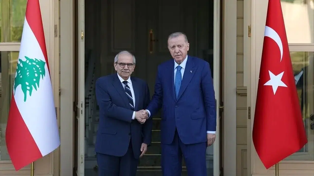 Cumhurbaşkanı Erdoğan, Lübnan Başbakanı Selam’ı kabul etti