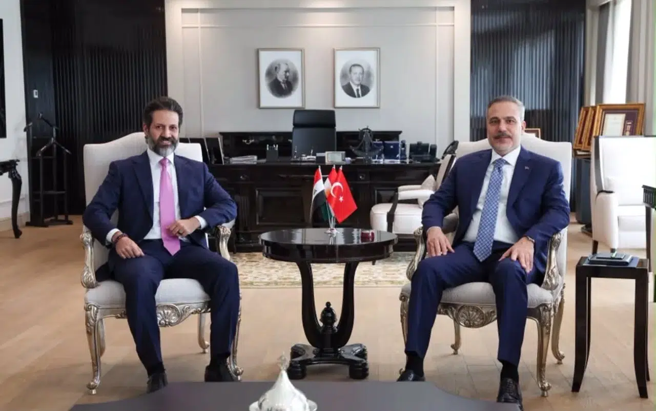 Bakan Fidan, IKBY Başbakan Yardımcısı Talabani ile görüştü