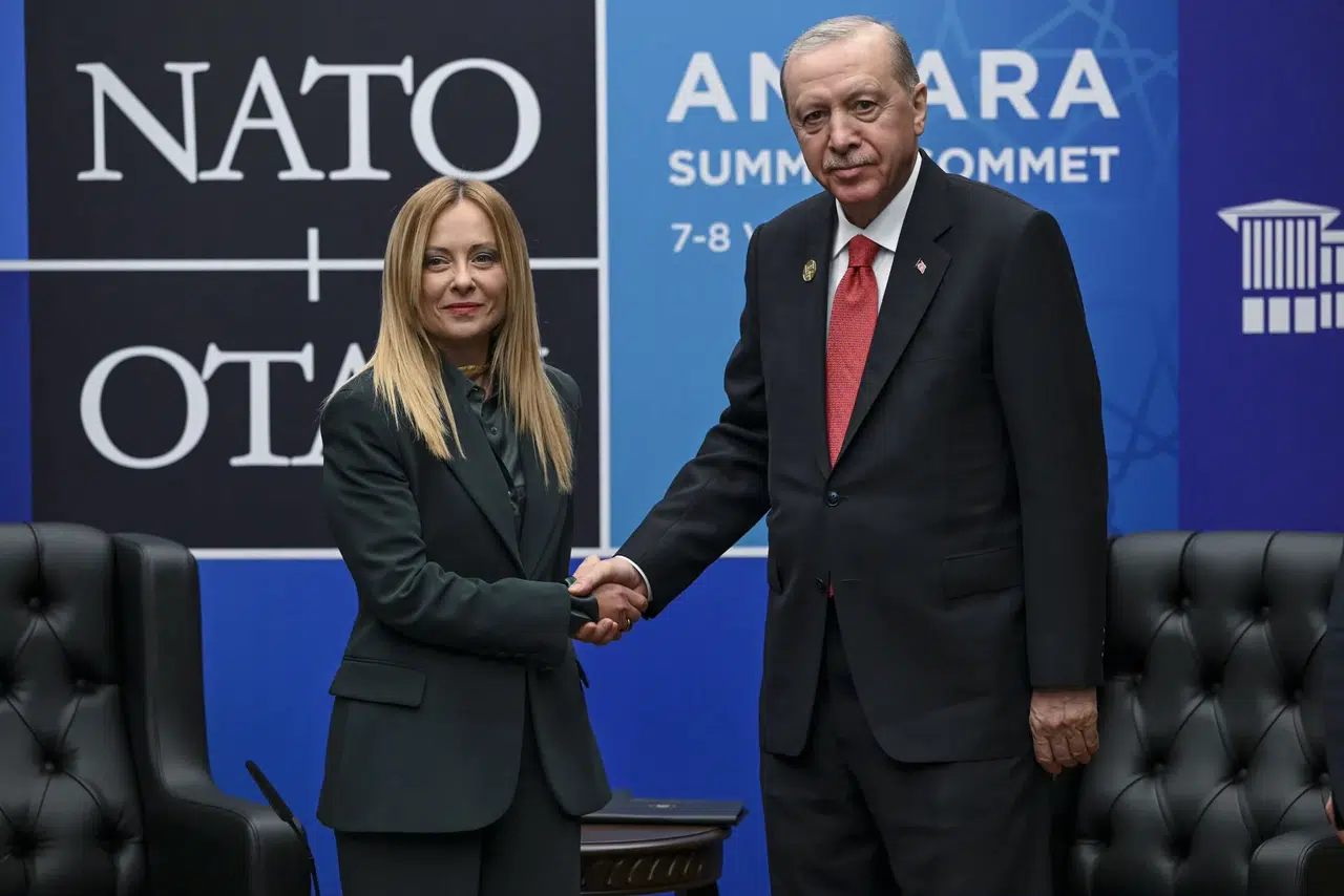 Cumhurbaşkanı Erdoğan, İtalya Başbakanı Meloni ile Ankara’da görüştü