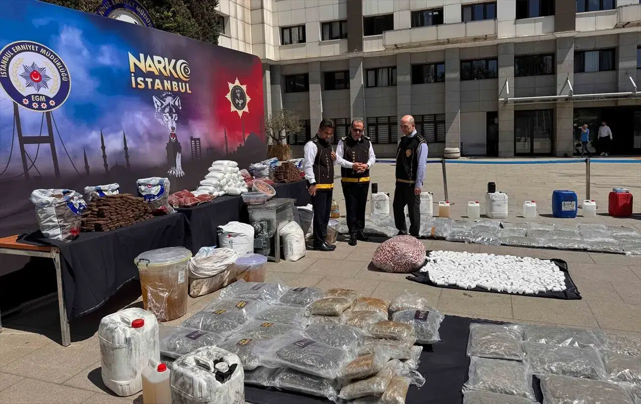 İstanbul merkezli uyuşturucu operasyonlarında 133 tutuklama