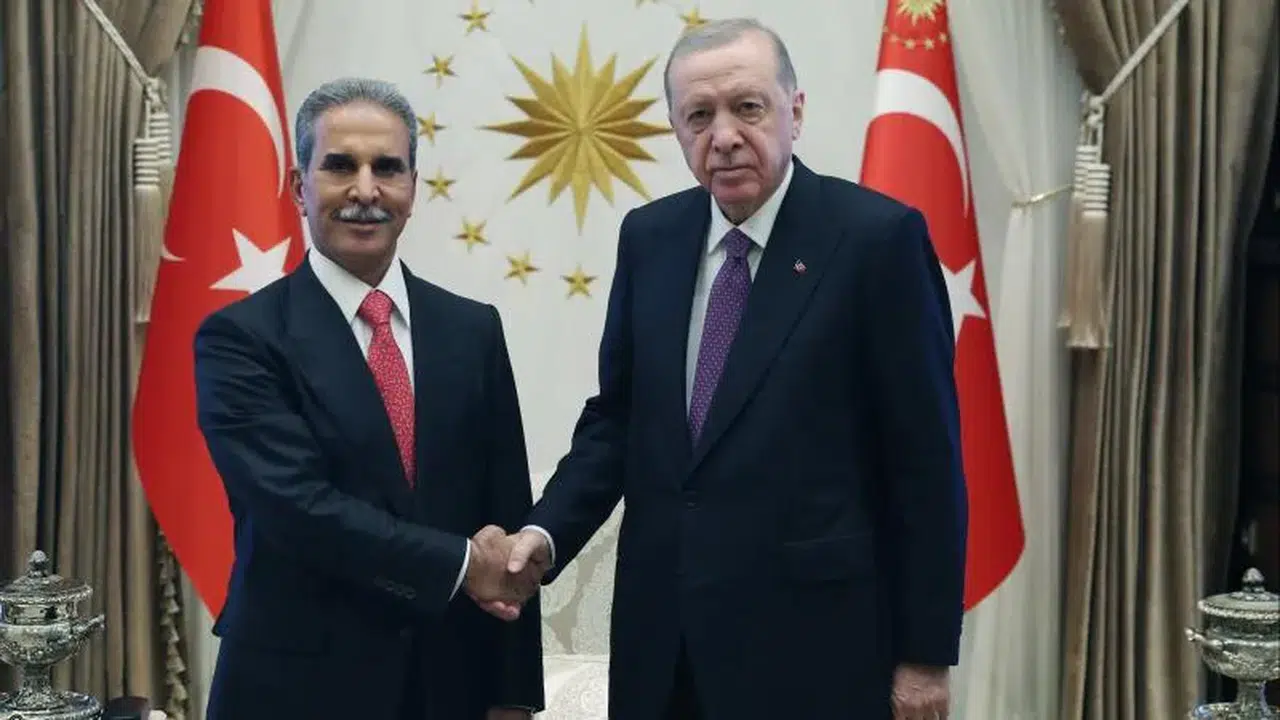 Cumhurbaşkanı Erdoğan, Irak Yüksek Yargı Konseyi Başkanı Zeydan’ı kabul etti