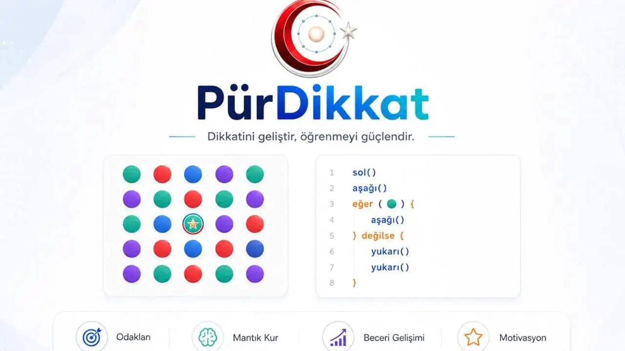 MEB’den öğrencilere dijital dikkat geliştirme oyunu: PürDikkat erişime açıldı