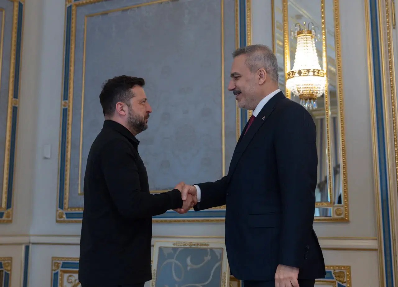 Bakan Fidan, Ukrayna Devlet Başkanı Zelenskiy ile görüştü