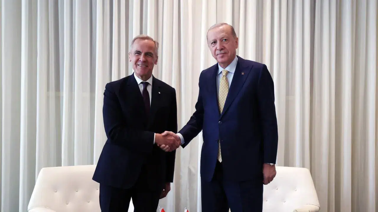 Cumhurbaşkanı Erdoğan, Kanada Başbakanı Carney ile görüştü