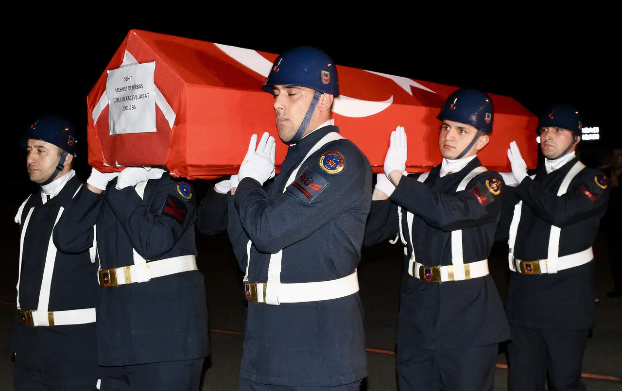 Şehit Jandarma Uzman Çavuş Mehmet Demirbaş’ın cenazesi memleketi Samsun’a getirildi